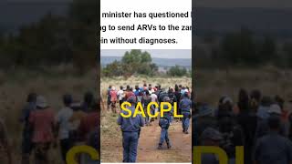 ARVs are not Panado’ Motsoaledi on zama zamas asking for medication [upl. by Anived]