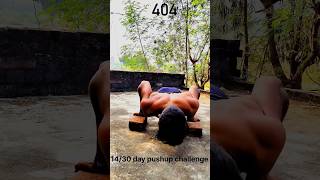 500 push up challenge 🏋️‍♂️ 1430 motivation pushupchallange shorts power [upl. by Nakeber]