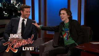 Armie Hammer and Timothée Chalamet Talk Passionate First Rehearsal [upl. by Latt]