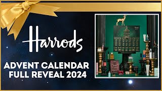 HARRODS ADVENT CALENDAR FULL REVEAL 2024 [upl. by Trinatte]