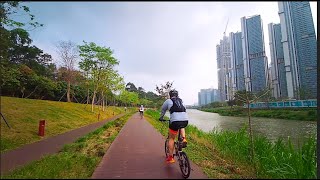 值得去一次的深圳單車路線 石岩濕地公園  大沙河  深圳灣公園 [upl. by Bendicty342]