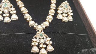 Haasvika 1gram gold jewellery  LIve video  Book now 9618284188 [upl. by Aisatal11]