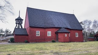 Lidhults gamla kyrka  Sankt Olofs kapell [upl. by Attiuqehs]