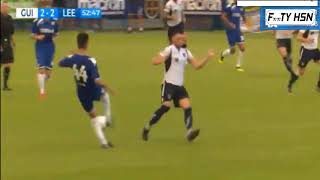 Guiseley vs Leeds United 34 GOALS HIGHLIGHTS Club Friendly  26072018 [upl. by Yroffej]