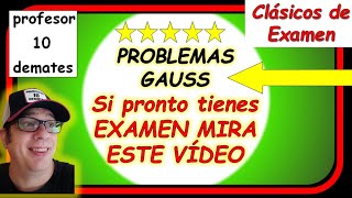 👉 Problemas resueltos por el método de Gauss 🔝 Sistemas 3x3 [upl. by Pradeep]