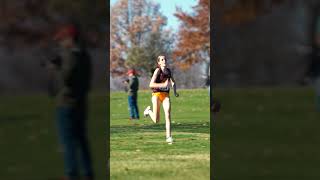 Ali Weimer Finishes 2nd at 2024 NCAA Midwest Cross Country Regional [upl. by Giffy]