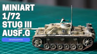 Miniart 172 StuG III BuildReview [upl. by Adni]