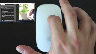 How To Use Apple Magic Mouse Gestures and Multi Touch [upl. by Dnomsad383]