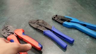 Testing Different Crimping Pliers  Knipex ProsKit GPH CT Brand [upl. by Koller699]