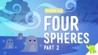 Four Spheres Part 2 Hydro and Atmo Crash Course Kids 62 [upl. by Osner]