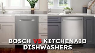 Bosch vs KitchenAid Dishwashers Which is Better [upl. by Dilan]