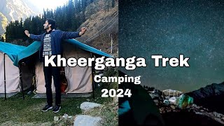 Kheerganga trek 2024  kheerganga trek latest video Part 2 [upl. by Ilajna525]