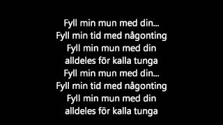 Kent  Istället för ljud lyrics [upl. by Luapnhoj]