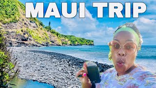 maui travelvlog Way behind on vids…Treated my kiddos👧🏽 👦🏽 to Maui 🏖️ ✈️ 🌴Part 1 [upl. by Ytsur631]