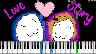 How to play Where Do I Begin Love Story Theme on piano Tutorial [upl. by Erine66]