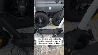 Gotrax G4 tire problems Stay way but another scooter but no gotrax [upl. by Anilosi]