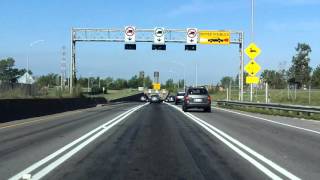 Louis Hippolyte Lafontaine BridgeTunnel northbound [upl. by Anema]