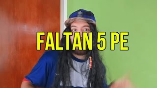 FALTAN 5 PE  VERSION CRISTIANA  CUMBIA [upl. by Nylkcaj267]