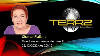 Chantal Rialland Que faire en temps de crise [upl. by Mojgan553]