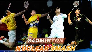 Badminton Jump Smash  Most Threatening Skills in Badminton [upl. by Riabuz]