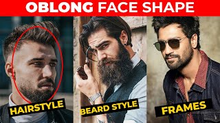 best haircut for rectangular face  best hairstyle for oblong face male  top 3 hairstyles in 2023 [upl. by Ojoj646]