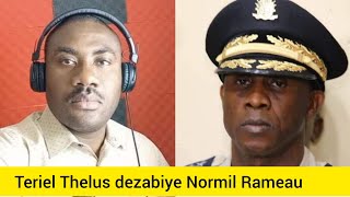 Teriel Thelus dezabiye Direktè Jeneral Polis la Normil Rameau [upl. by Sregor]