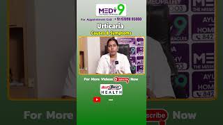 Urticaria Causes amp Symptoms in Telugu  skinallergies skinrashes urticaria homeopathy ytshorts [upl. by Anippesuig]