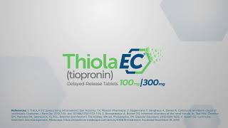 How THIOLA EC tiopronin works [upl. by Verras]