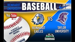 Reinhardt Eagles Baseball vs Taylor 2102024 Southeast Rumble [upl. by Naivat]