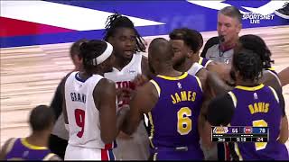 Will LeBron be suspended for the Isaiah Stewart altercation  Get Up [upl. by Tarrant]