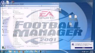 how to download football manager 2001 and installedkako skinuti i instalirati fm 2001 [upl. by Iago410]