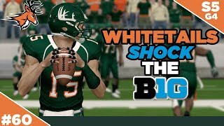 Record Breaking Performance by Freshman QB  Whitetails  NCAA Football 14  Ep 60 [upl. by Llebyram909]