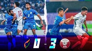 Reality check for India  India 03 Qatar  FIFA World Cup 2026 Qualifier [upl. by Dahsra]