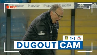 Late Llorente goal delights Marcelo Bielsa  Dugout Cam  Leeds United 11 Liverpool [upl. by Aggarwal]