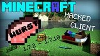 Minecraft 172  1710  Hacked Client  Wurst   Force OP Client  HD [upl. by Eiramanad]