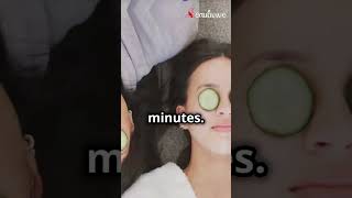 Dark Circles Under Eyes and Puffiness  Get Rid of Them Fast shortsvideo [upl. by Ennoirb539]