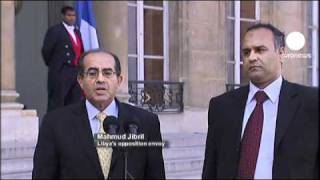 France formally recognises Libyas rebels [upl. by Nortyad]