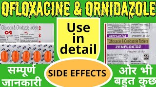 Ofloxacin and ornidazole tablet  Zenflox oz tablet  Zenflox oz tablet uses in hindi  oflomac oz [upl. by Ajani]