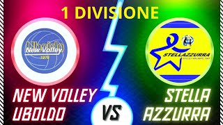 1 DIV UBOLDO vs STELLA AZZURRA  13012024 [upl. by Ylrevaw]