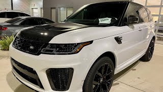 2022 Range Rover Sport SVR Carbon Edition [upl. by Lesli]