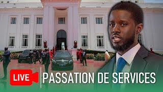 Direct Palais  Passatation du pouvoir entre Bassirou Diomaye Faye Macky Sall [upl. by Aihsas]