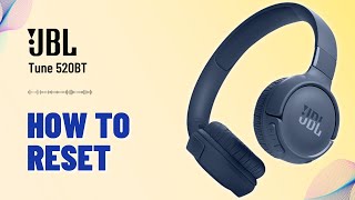 How to Reset JBL Tune 520BT StepbyStep Instructions [upl. by Richelle]