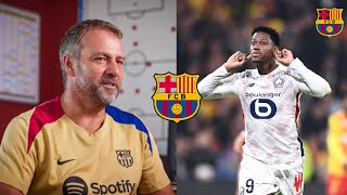 🚨URGENT🚨 HANSI FLICK PRENDS DE TRES GRANDE DÉCISION IMPORTANTE  LES RECRUES PROBABLES POUR LE BARCA [upl. by Antonie213]