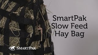 SmartPak Slow Feed Hay Bag Review [upl. by Acinorev555]