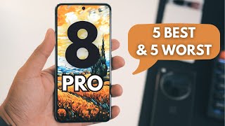 Google Pixel 8 Pro 5 best and 5 worst things [upl. by Flint499]