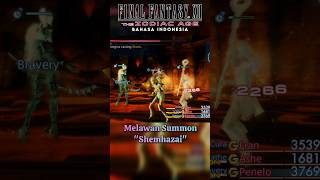 Summon Shemhazai FINAL FANTASY XII THE ZODIAC AGE finalfantasy12thezodiacage shemhazai [upl. by Cosmo172]