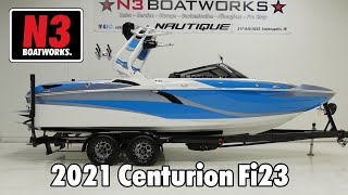 2021 Centurion Fi23  Electric Blue  Walk Through  N3 Boatworks [upl. by Ashton]