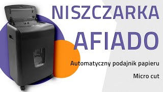 Niszczarka Afiado  Automatyczne niszczenie dokumentów [upl. by Ajnek492]