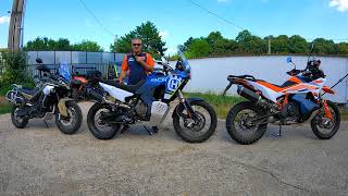 CFMOTO 800MT vs Husqvarna 901 Norden vs KTM 890 Adventure Porovnanie motocyklov 2023 [upl. by Ames]