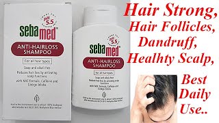 Sebamed AntiHairloss Shampoo Benefits Uses Side Effects  USV [upl. by Halyhs]